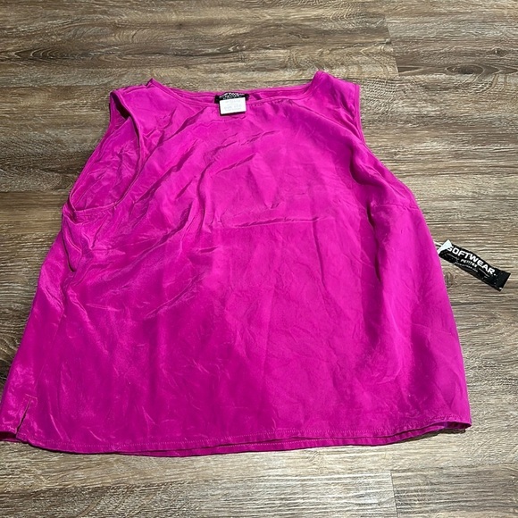 NWT SOFTWEAR Petites Women’s Tank Top - Size Petite Large - Picture 1 of 3